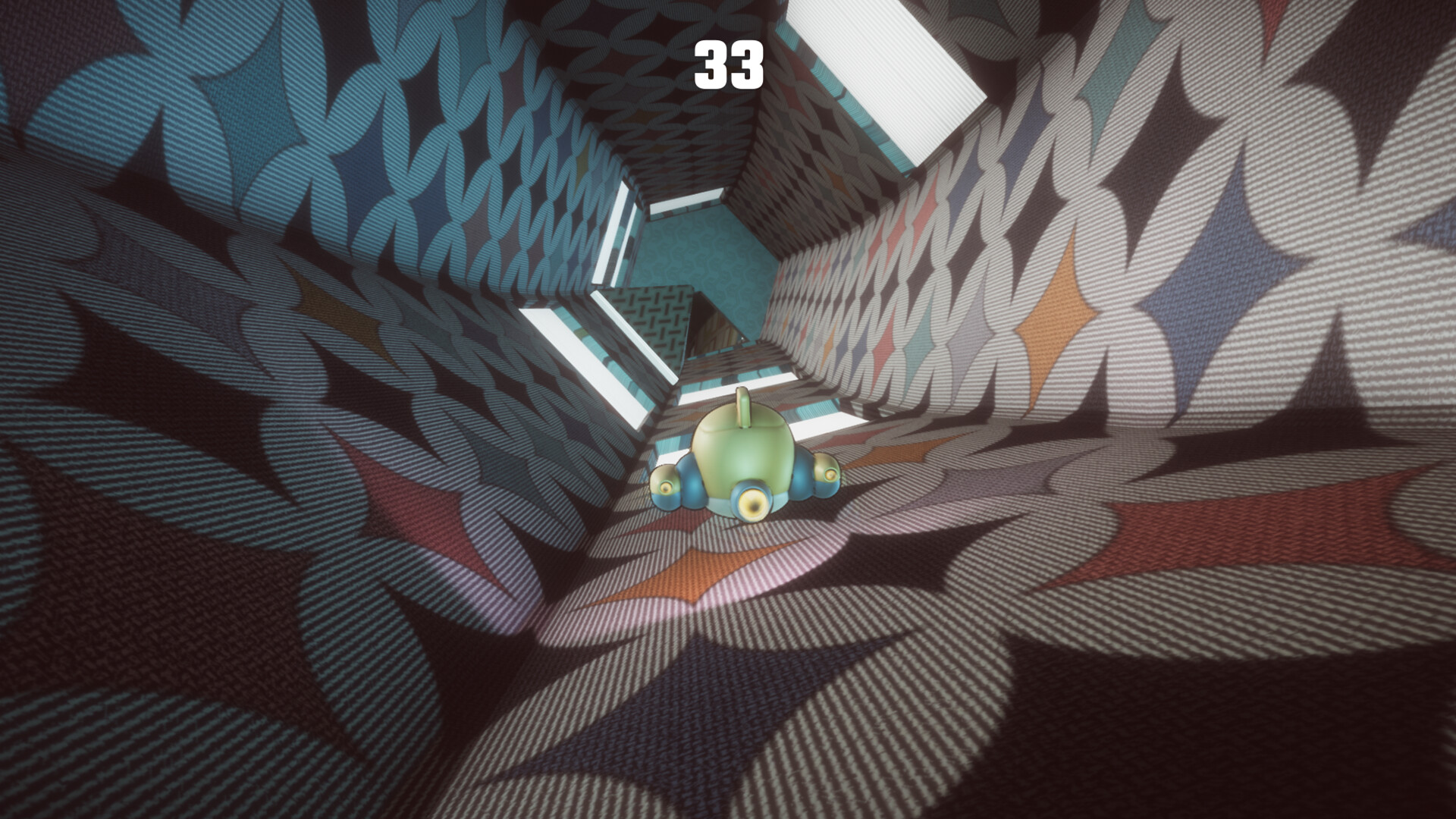 玩家需在高速隧道中閃避障礙