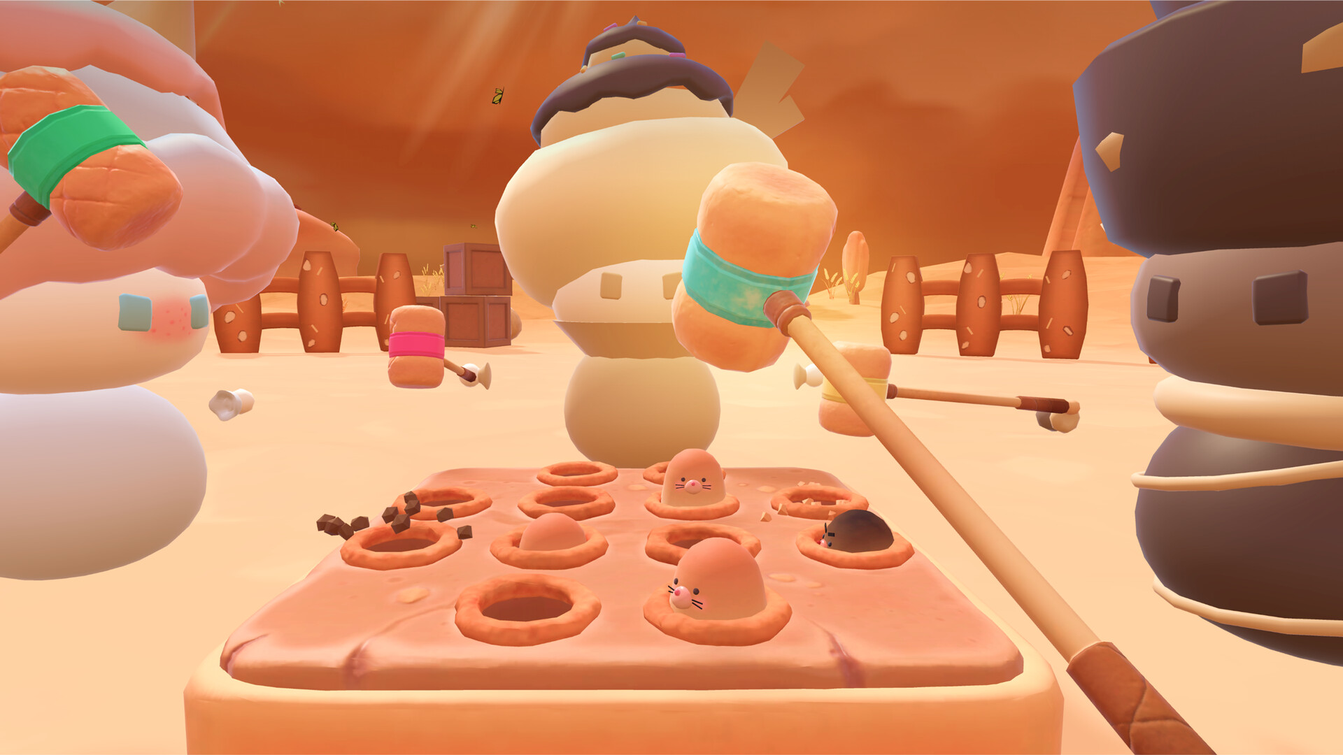 類似大富翁的棋盤格子特寫，充滿童趣與色彩的設計風格