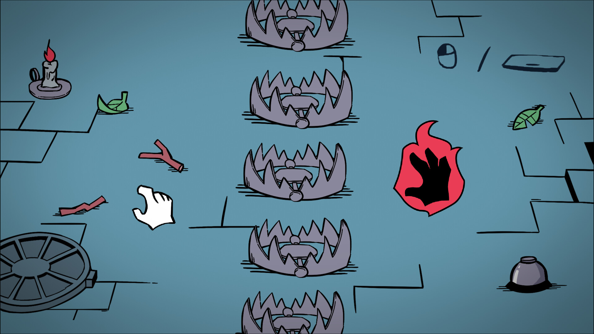 充滿神秘感的遊戲場景，暗示著隱藏的劇情線索。