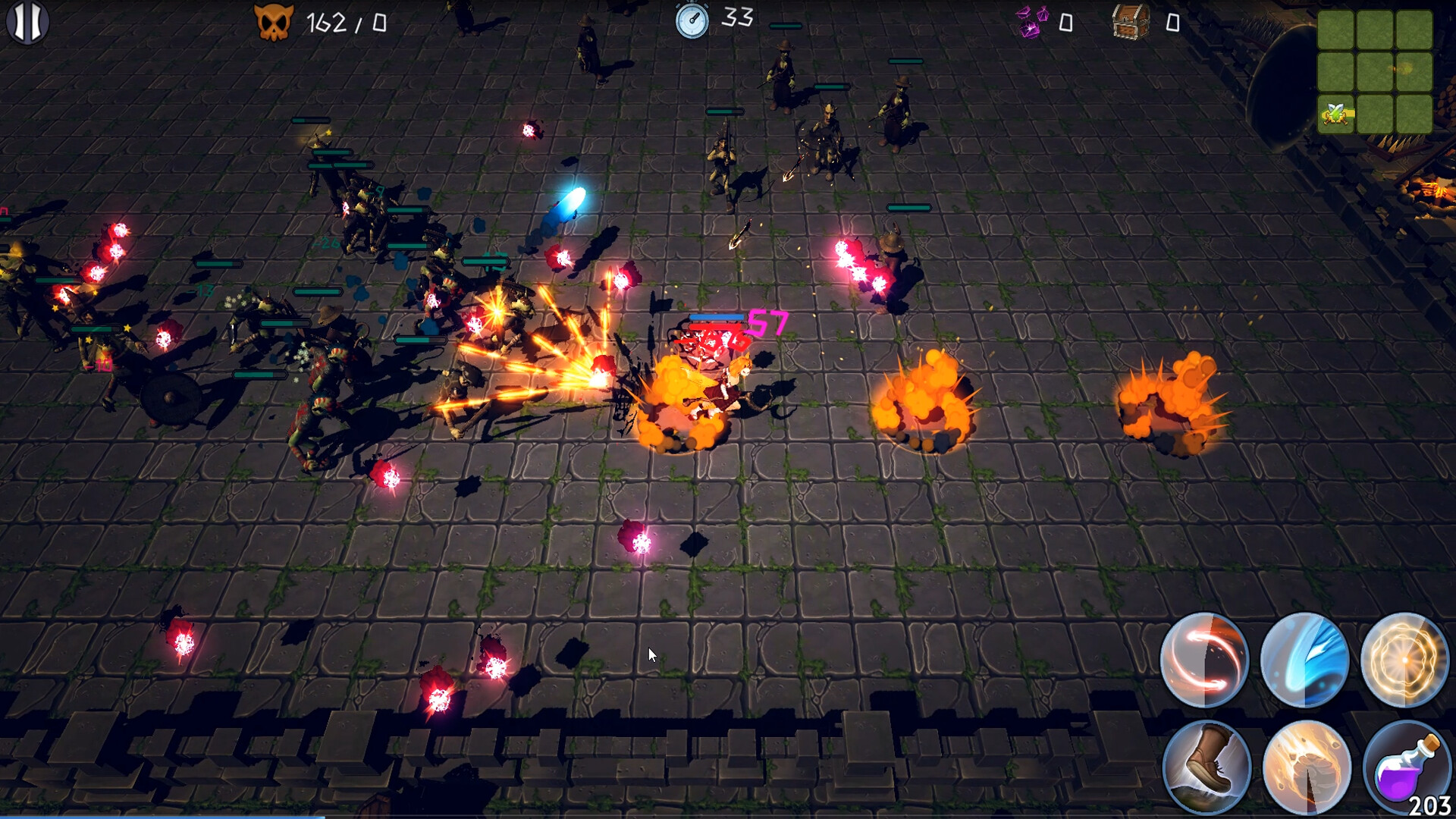 面對海量妖魔的生存挑戰