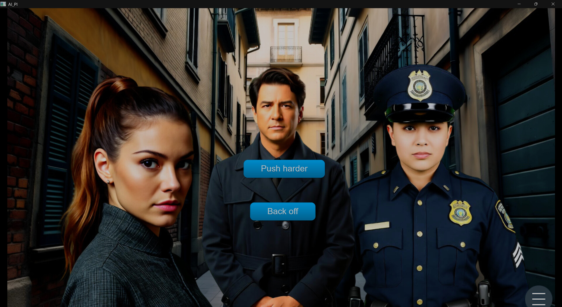 充滿戲劇張力的劇情畫面，展現角色間的衝突