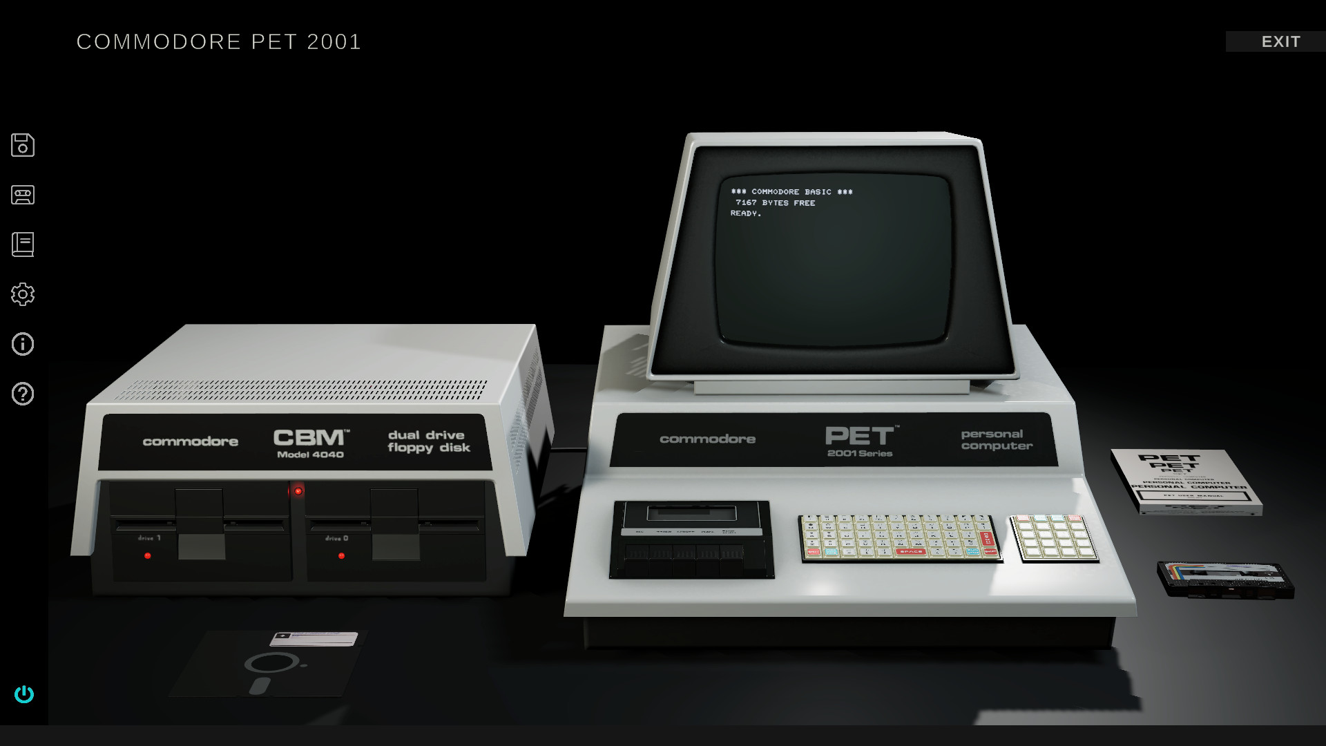 在虛擬螢幕上編寫 BASIC 程式碼