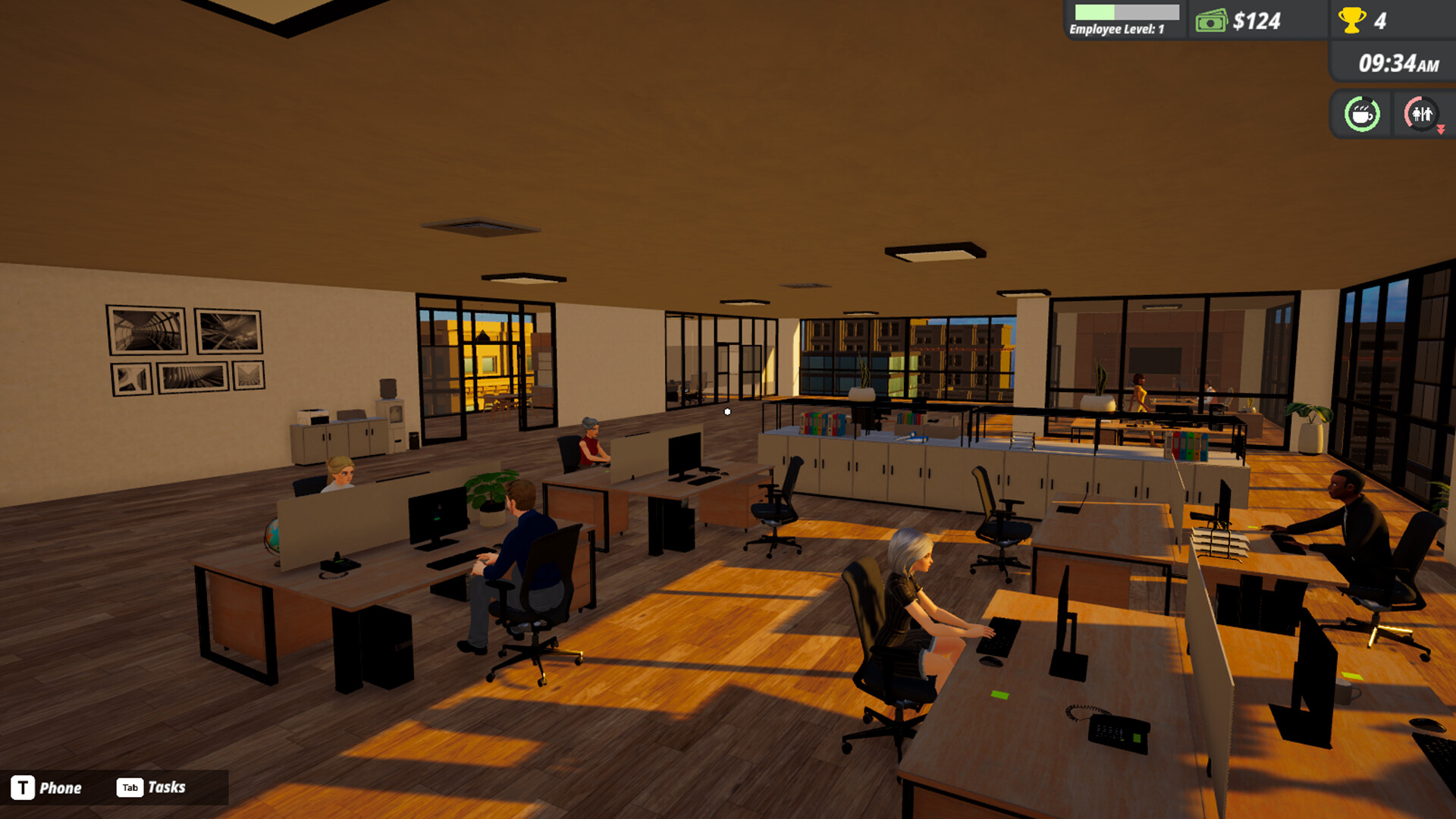 Office Simulator 辦公室內部場景
