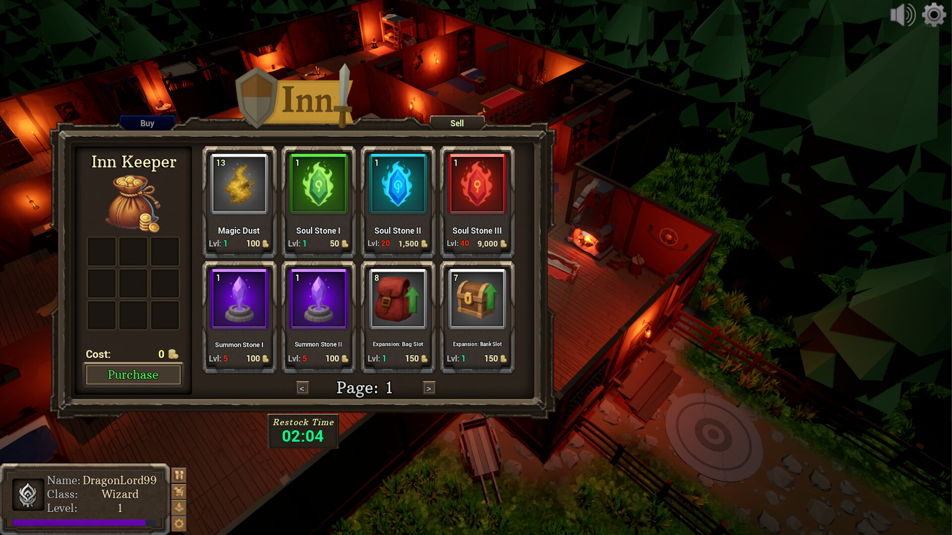 角色在雪地場景中施放範圍魔法