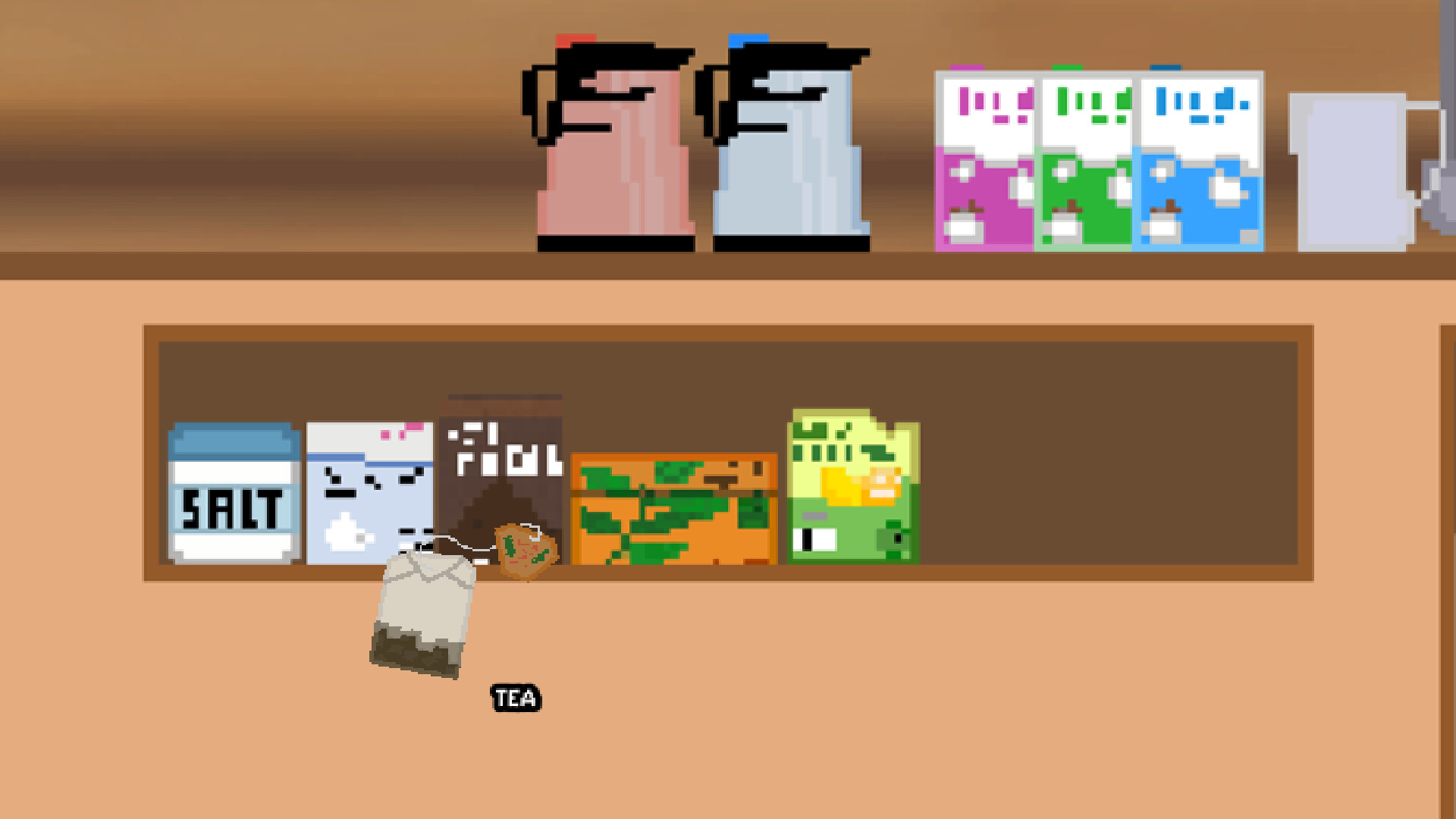 《I am barista》遊戲實機畫面：店內環境