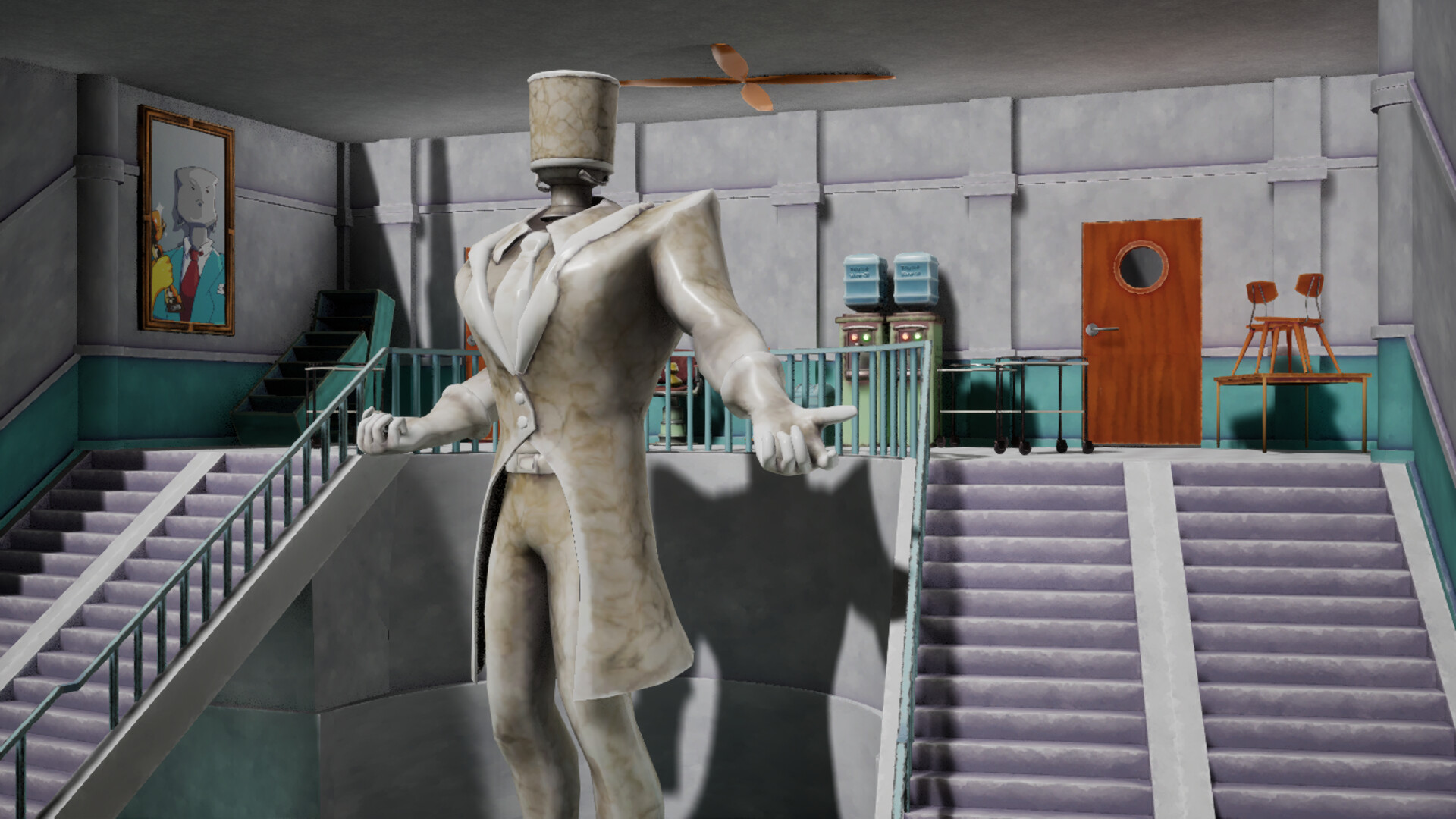 遊戲採用俯視視角進行解謎與探索