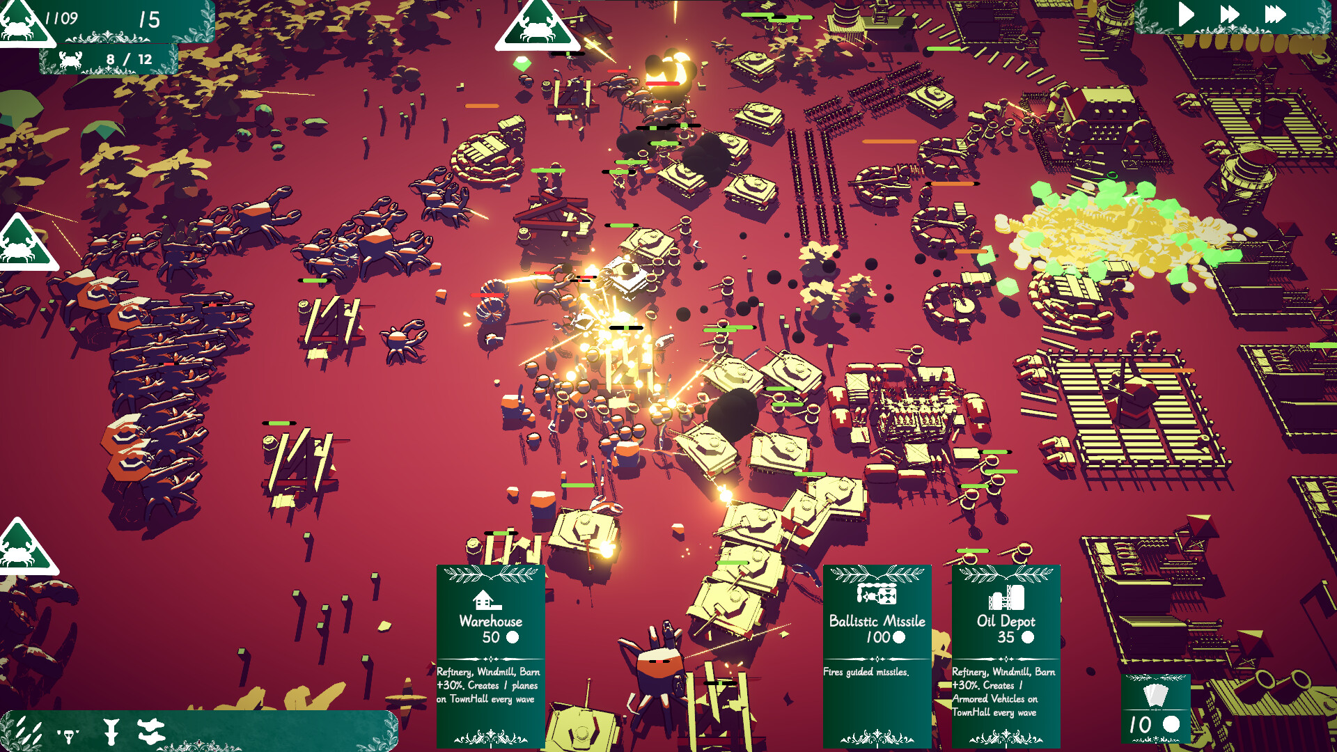 Paddle Protectors 資源管理畫面