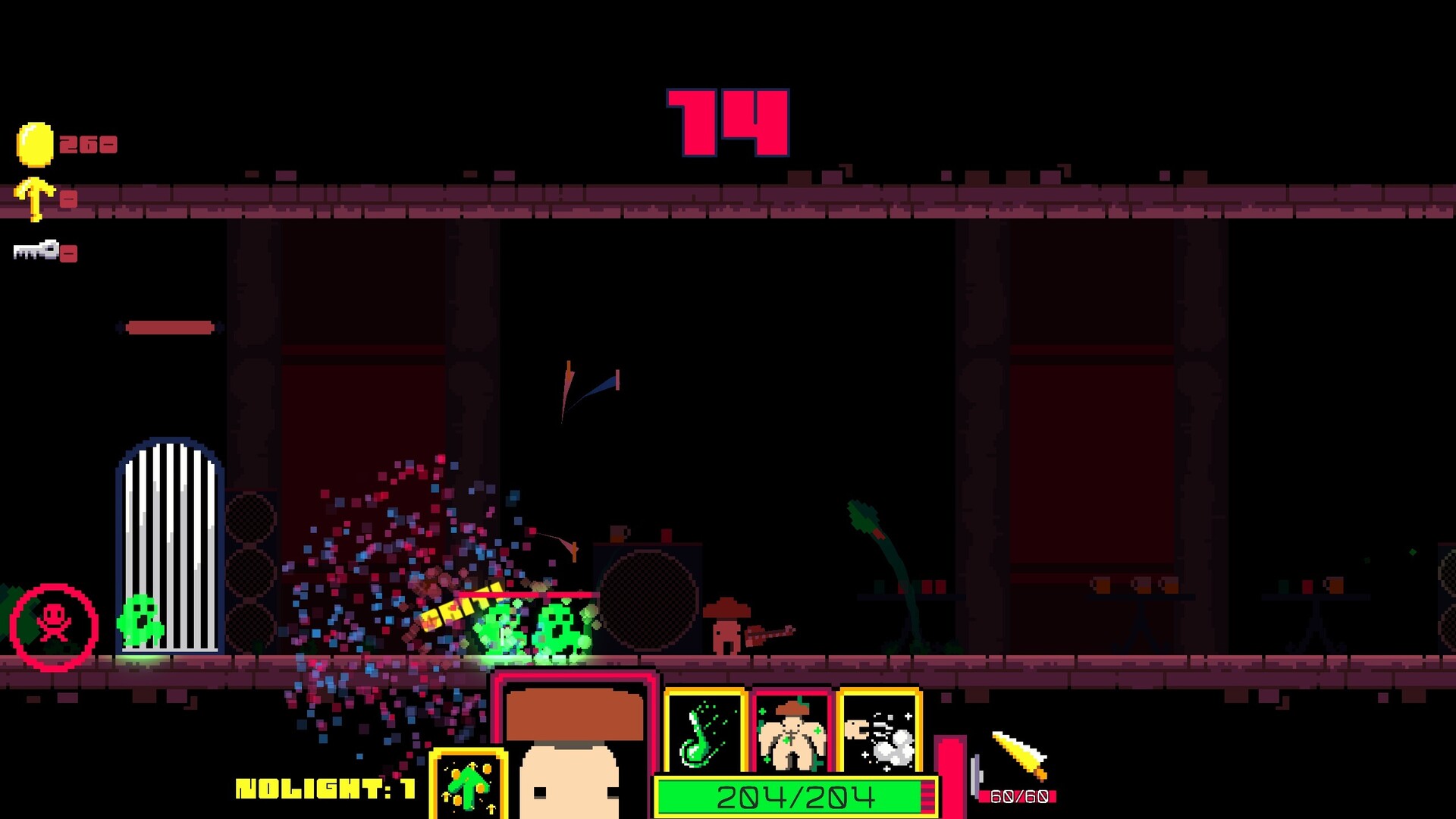 多樣化的角色技能展示