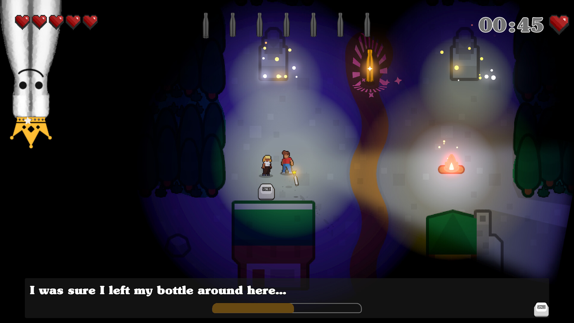 遊戲截圖 - 挑戰小遊戲