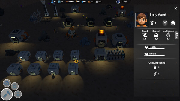 Advanced colony structure screenshot