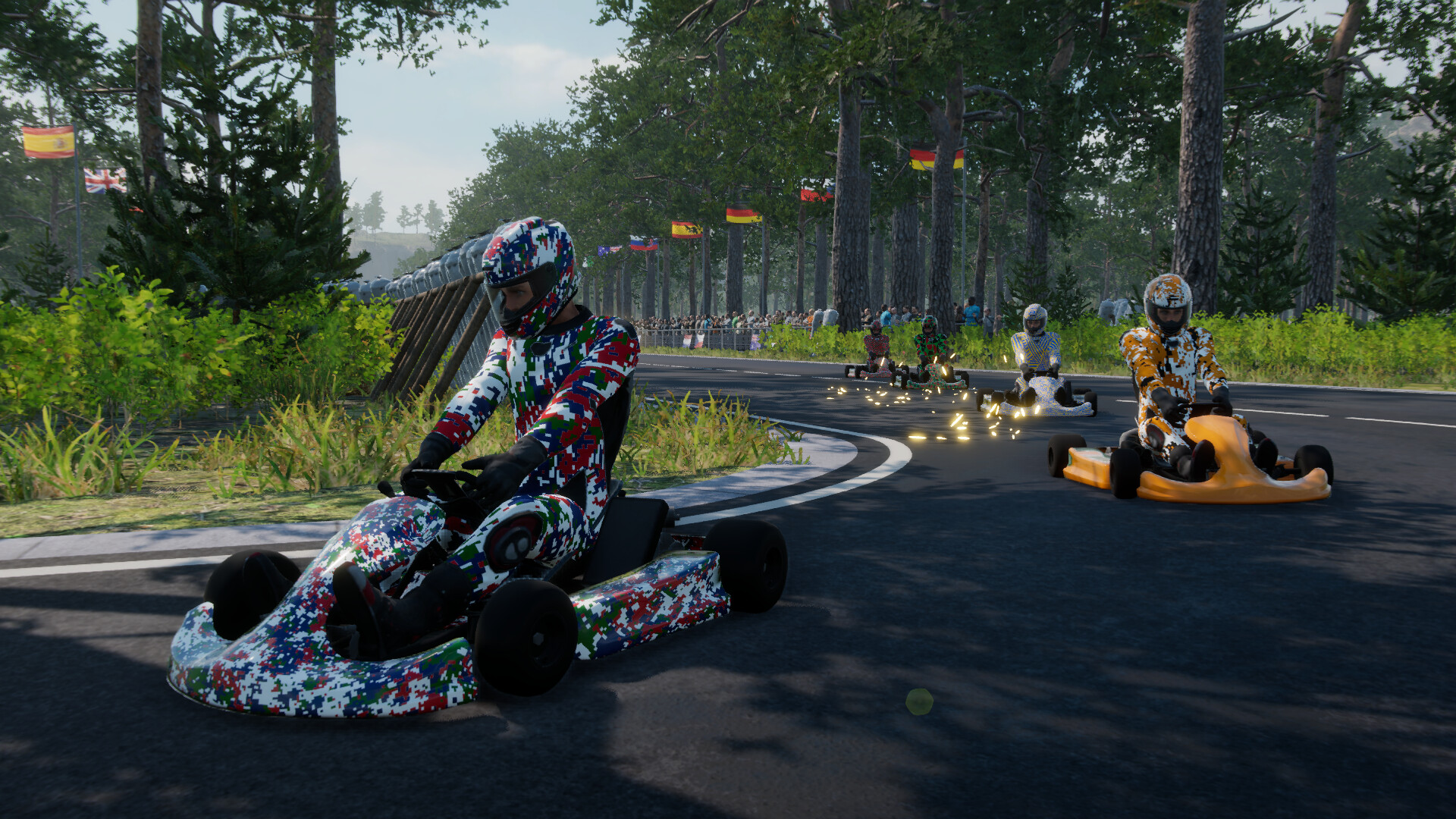 精美的賽道環境與光影效果