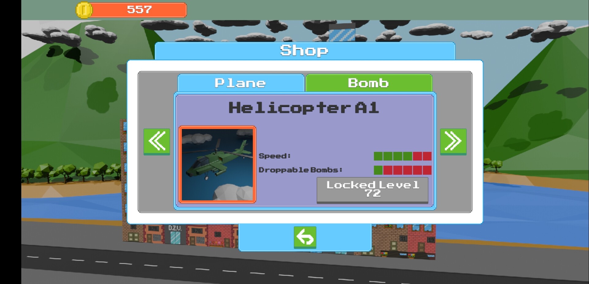 飛機投下炸彈，精準命中目標建築，產生巨大爆炸