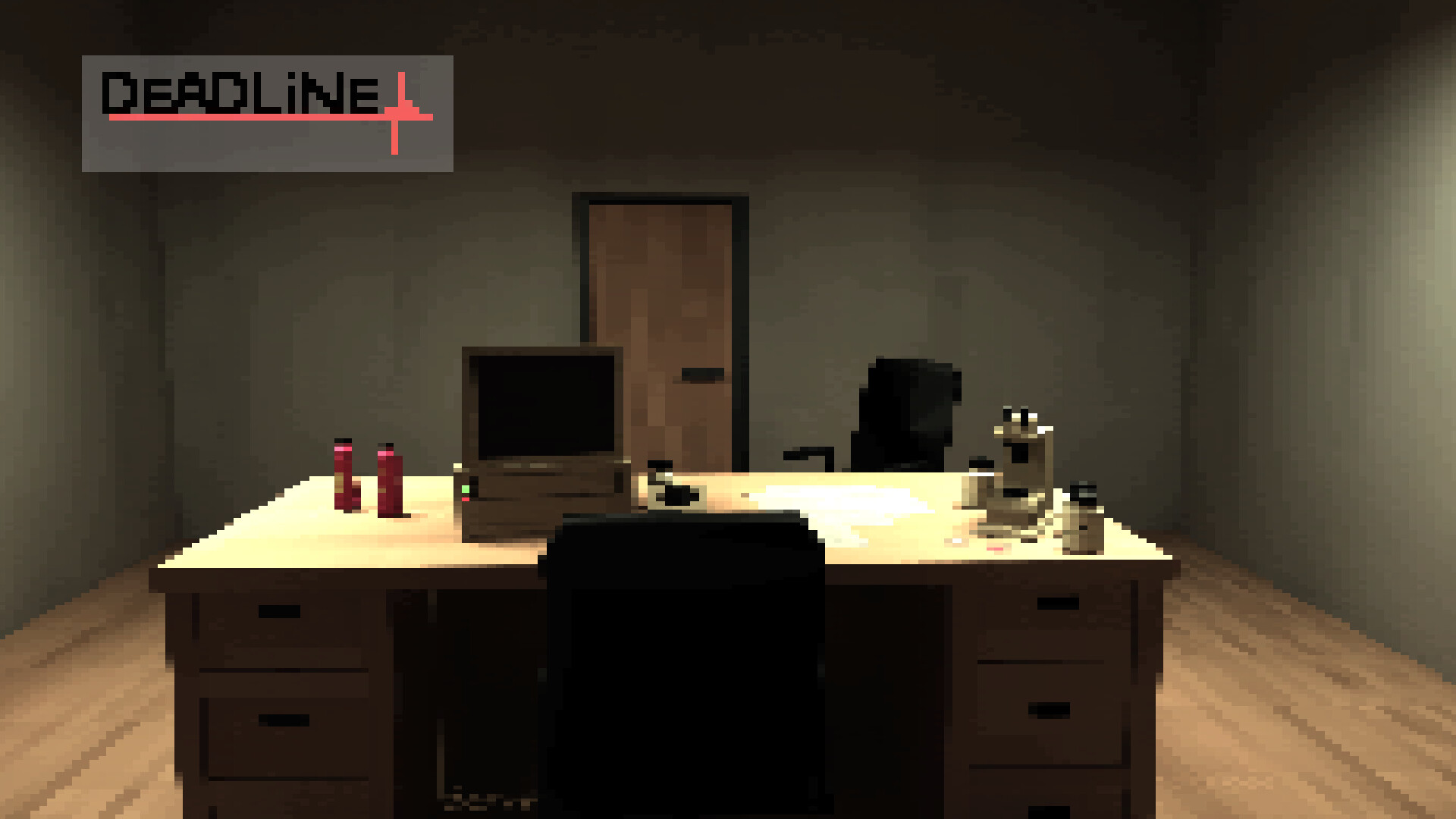 遊戲畫面展示了獨特的色彩運用,營造出不安的心理暗示。