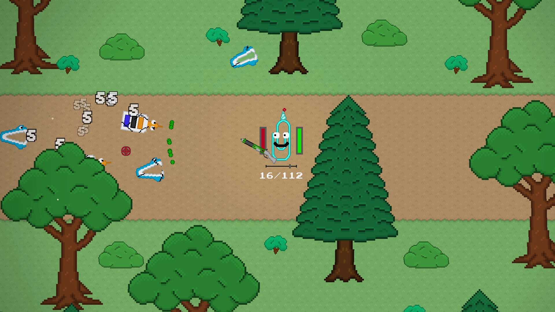 多樣化的武器與爆炸特效