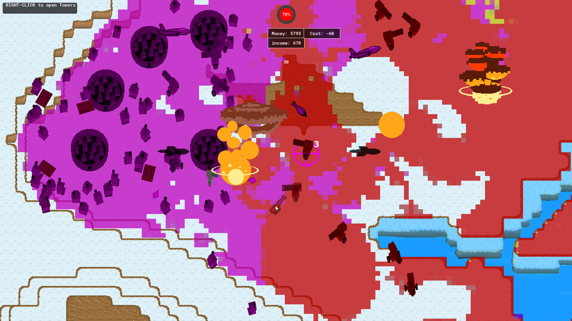 建立強大的防禦工事與經濟建築