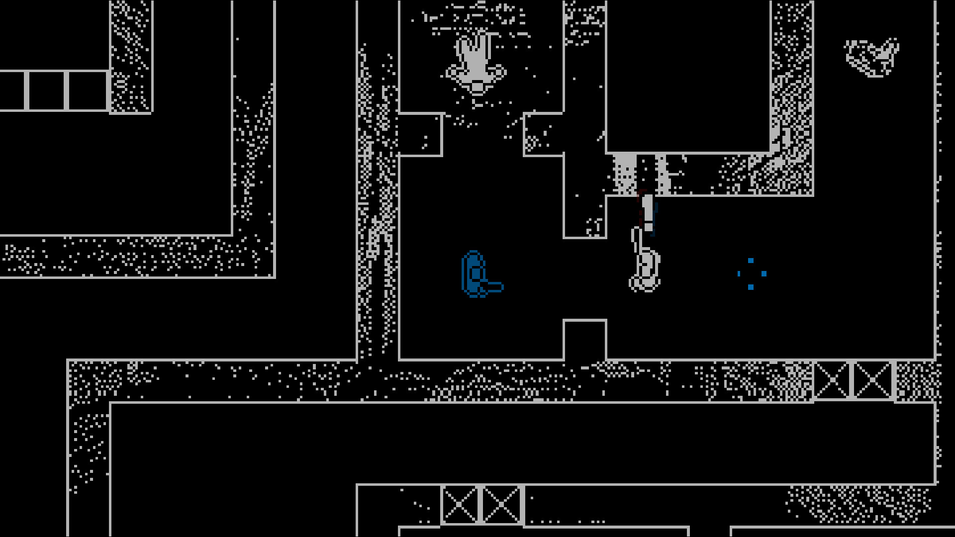 遊戲實機畫面，展示了精緻的像素風格場景與光影效果