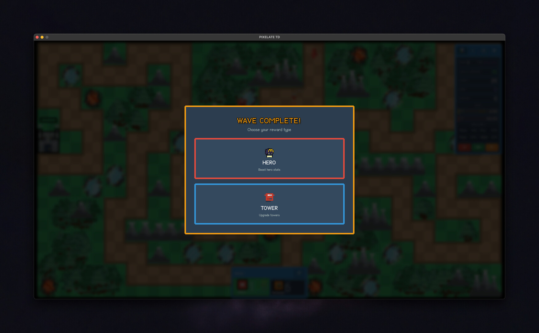 Pixelate TD 遊戲截圖 - 激烈戰鬥