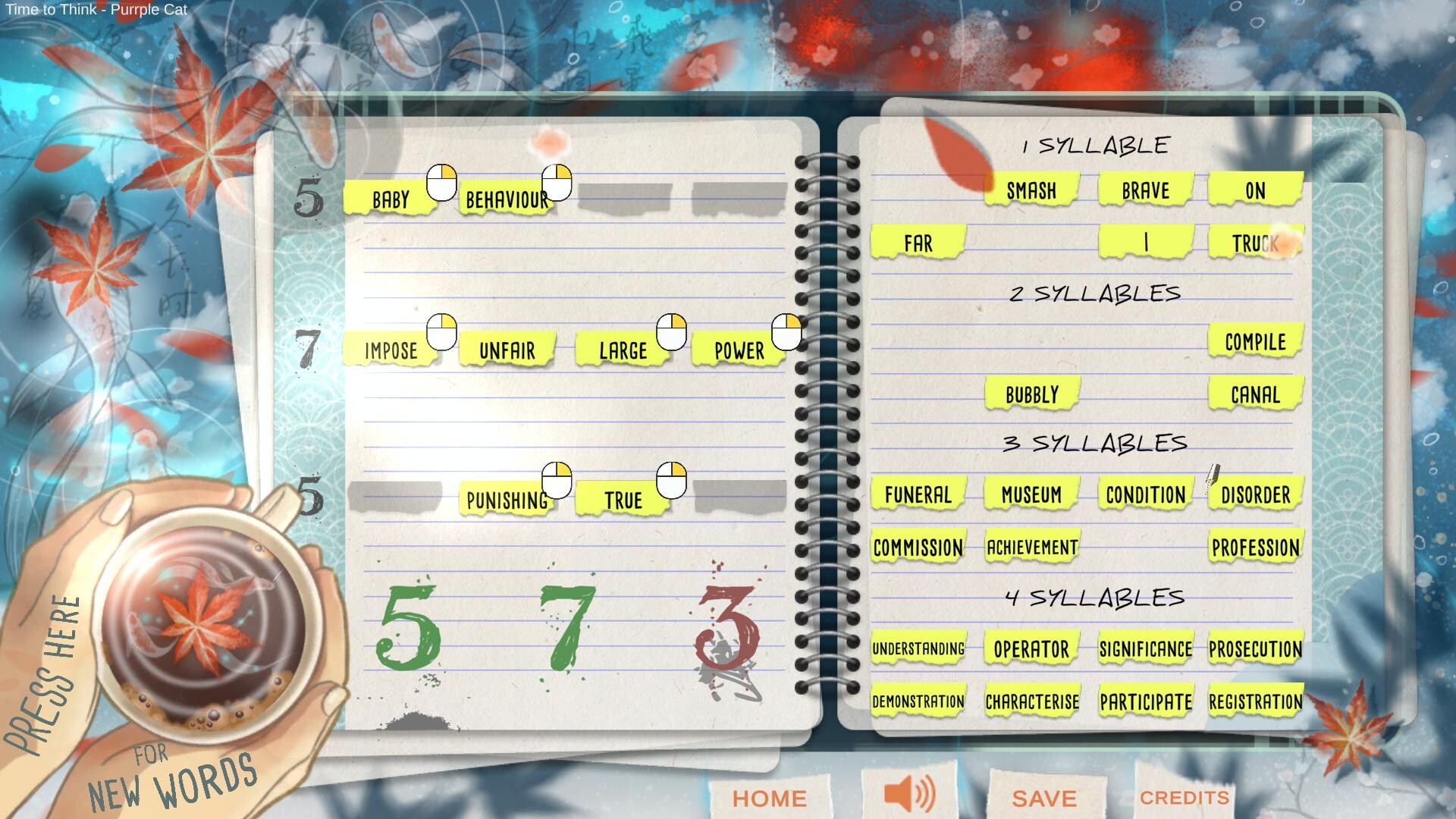 充滿生活感的遊戲場景，讓人彷彿置身咖啡廳