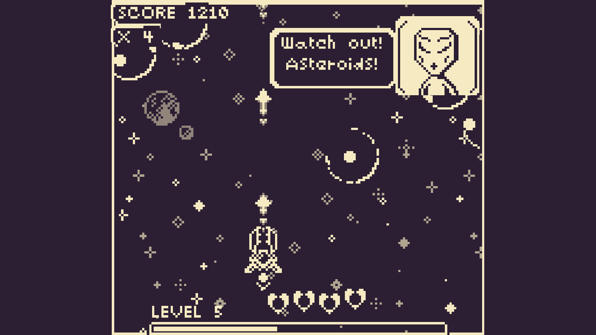 Xylon 激烈的彈幕射擊戰鬥場面