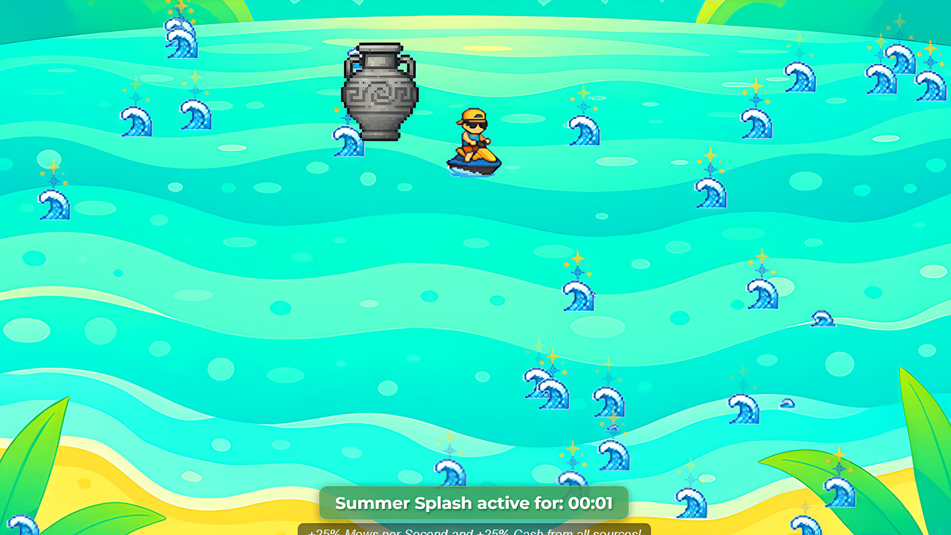 遊戲後期的繁榮景象，展示了玩家努力經營後的成果。