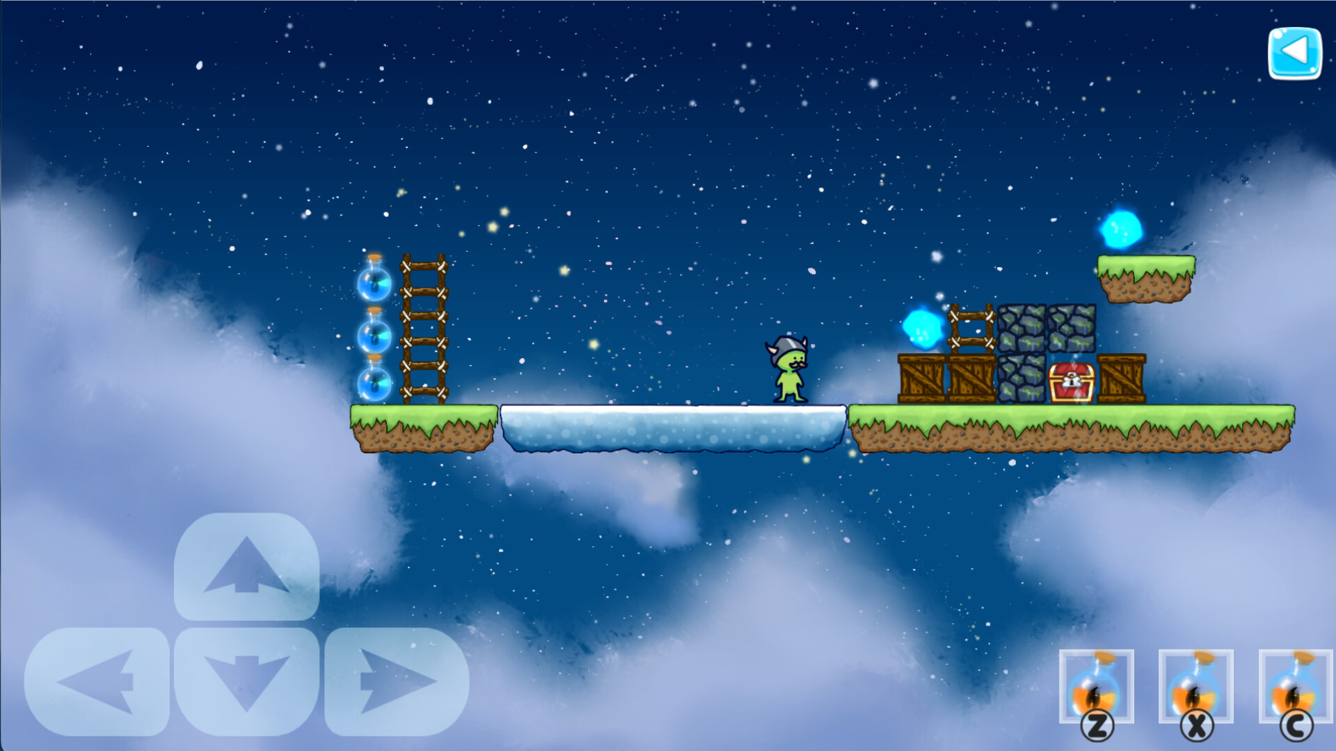 Push and Plunder Colorful Art Style