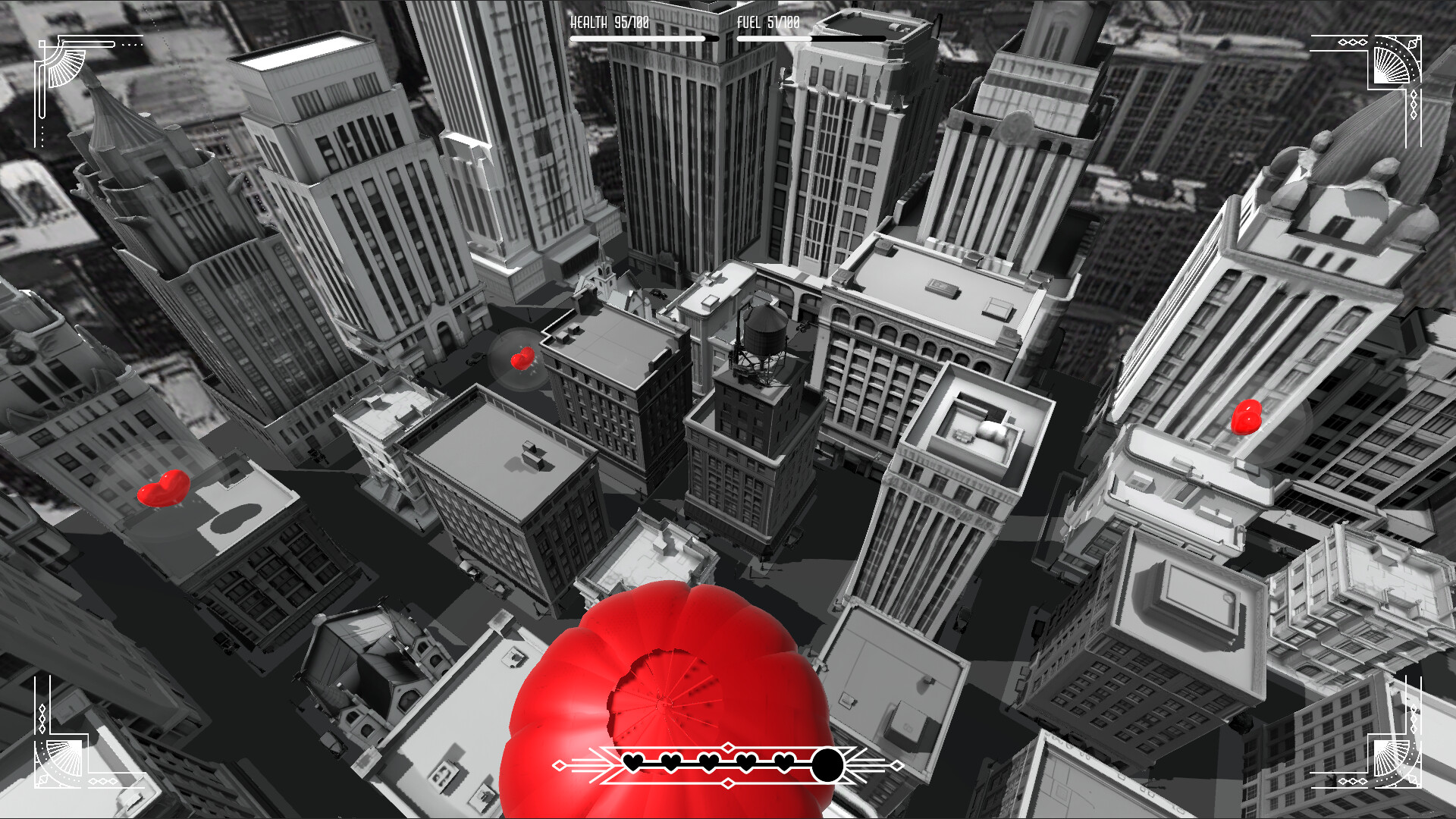 遊戲截圖,展示了不一樣的城市風貌與光影變化