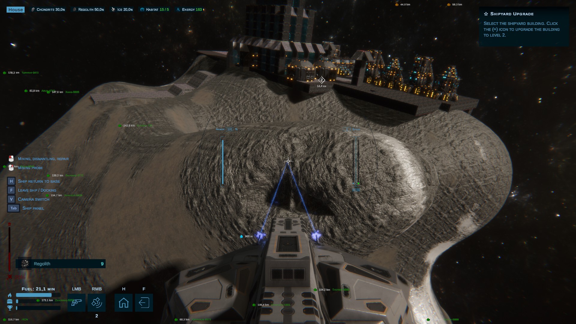 Wreckborn UI介面與建造