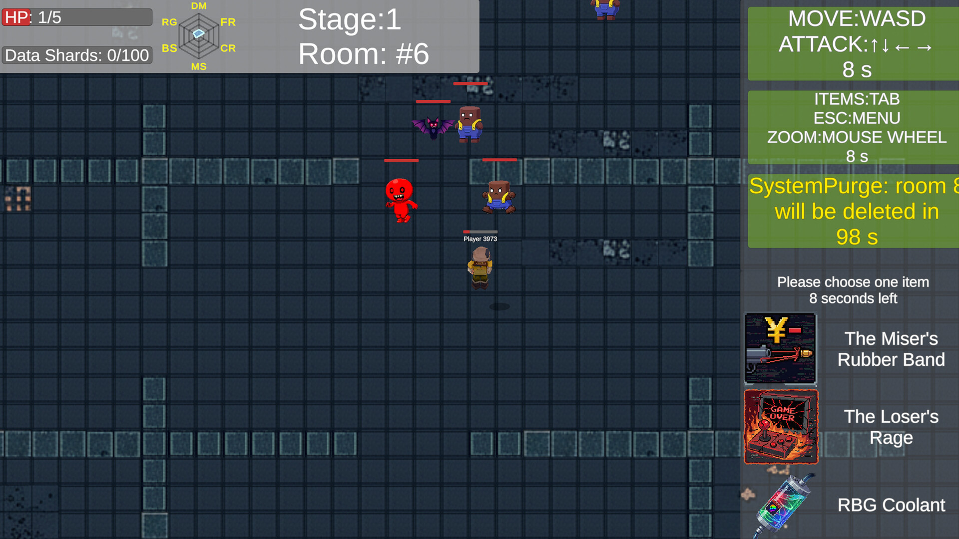 Blast Grid Battle Grounds 充滿科技感的場景