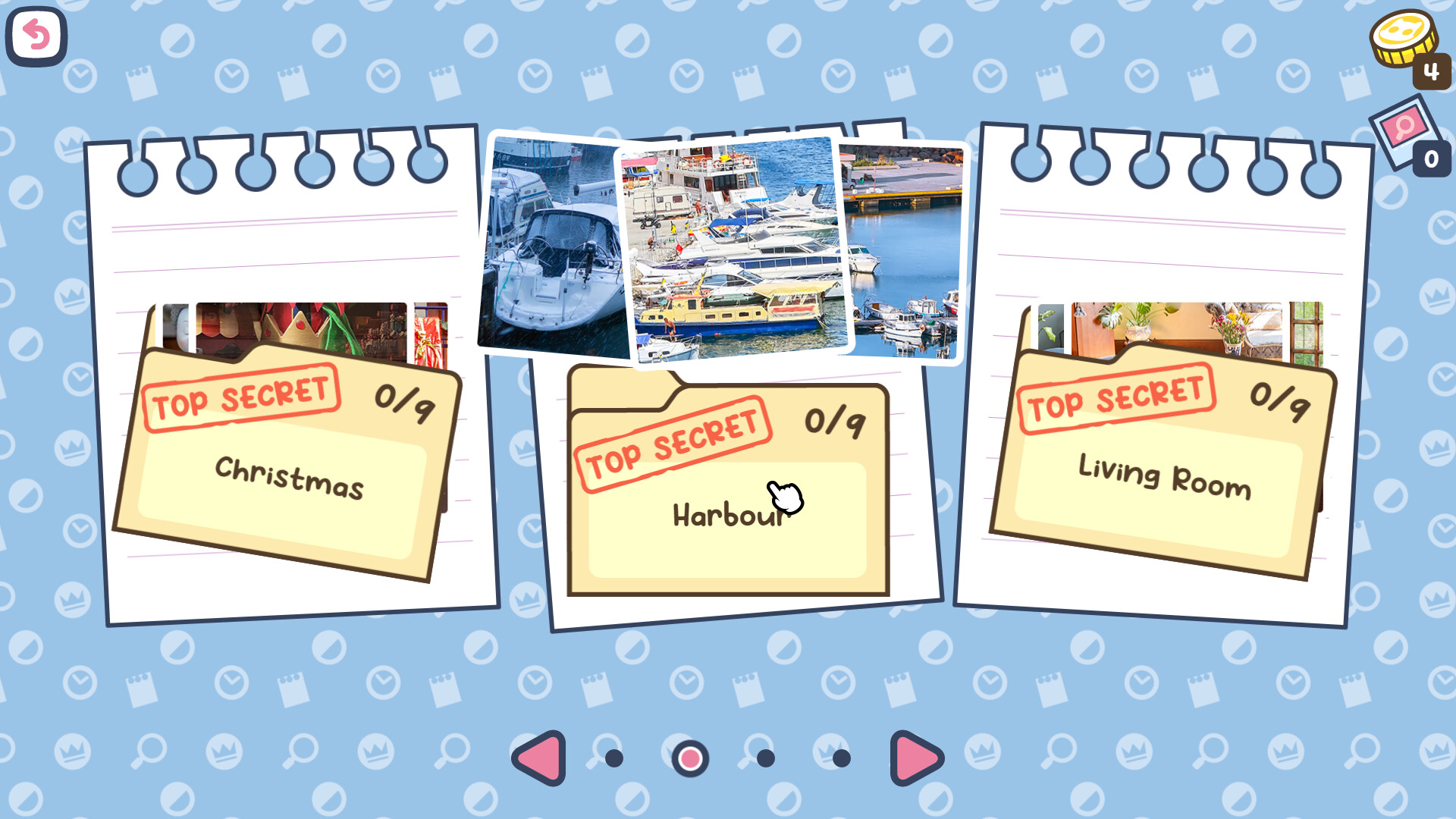 Pictective 遊戲畫面：豐富的圖片配對挑戰