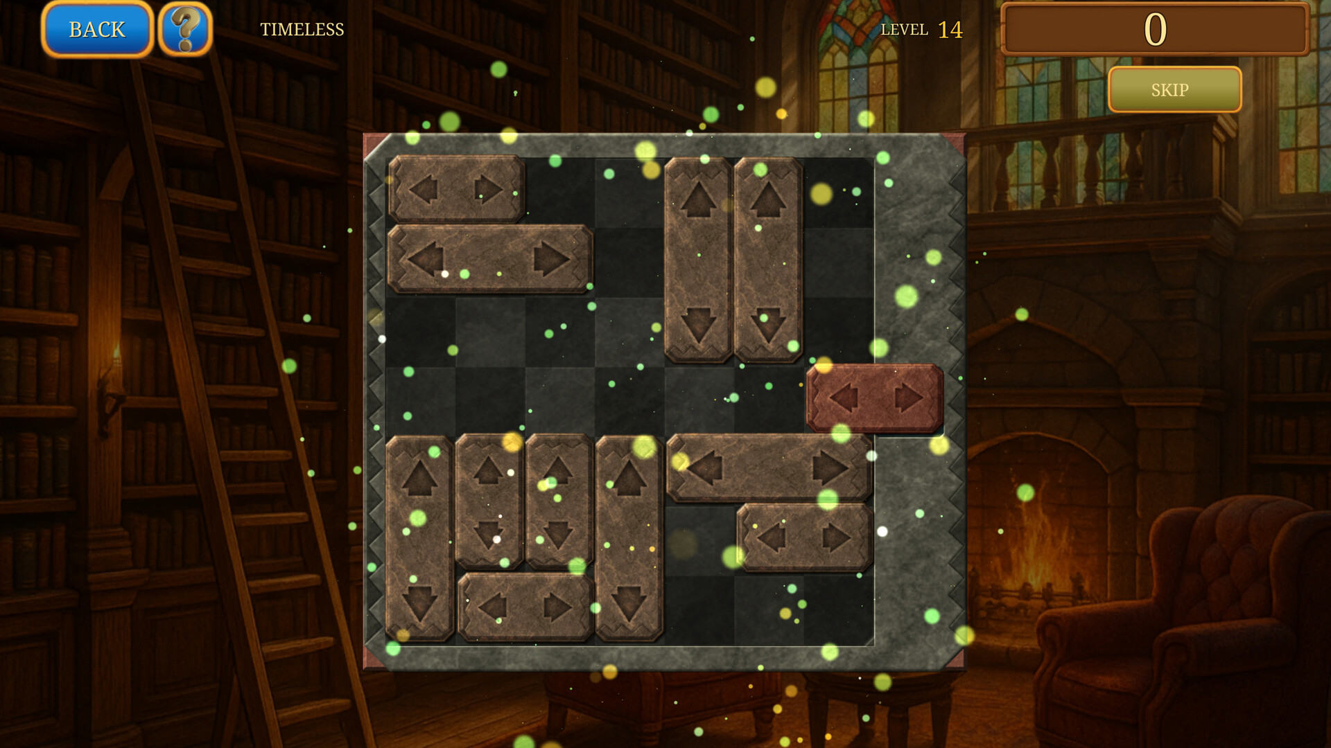 遊戲中的特殊挑戰關卡，畫面左側顯示了複雜的管道連接謎題。