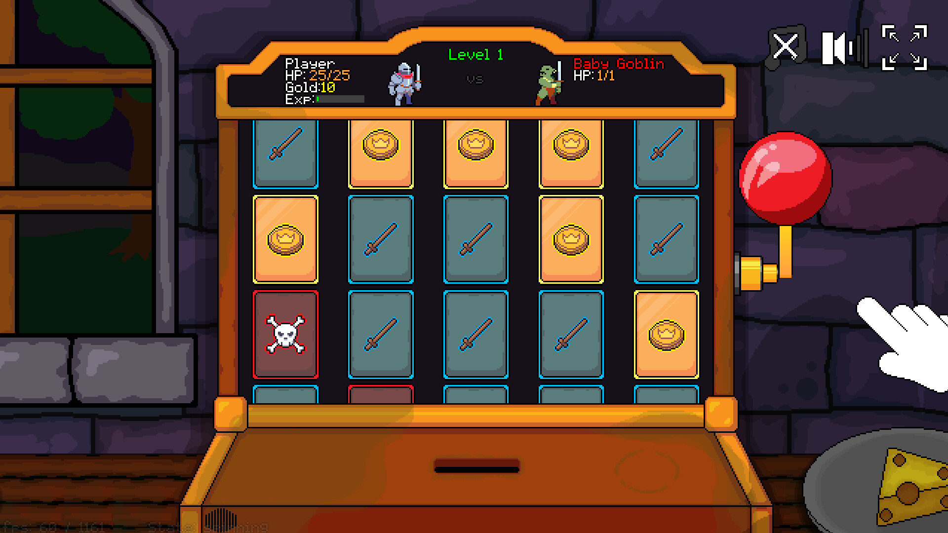 Rogue Slots 戰鬥畫面截圖