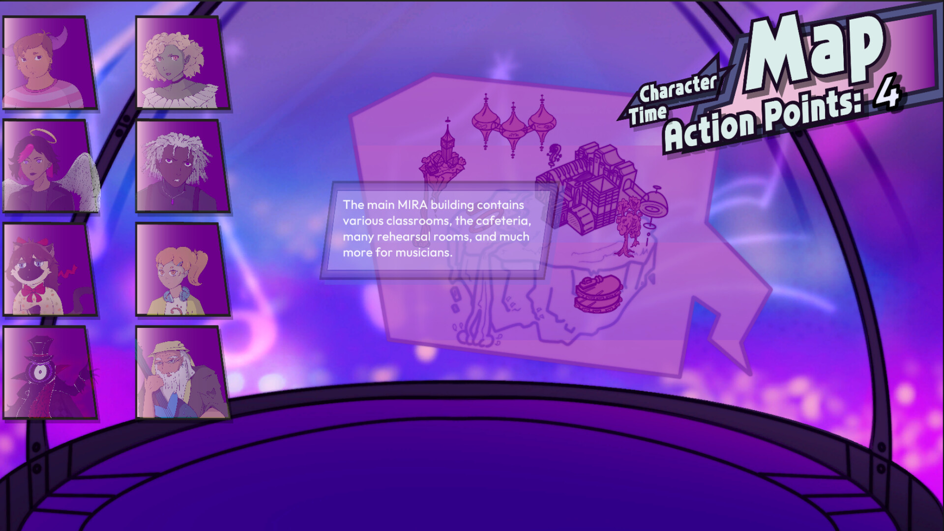 多樣化的角色互動