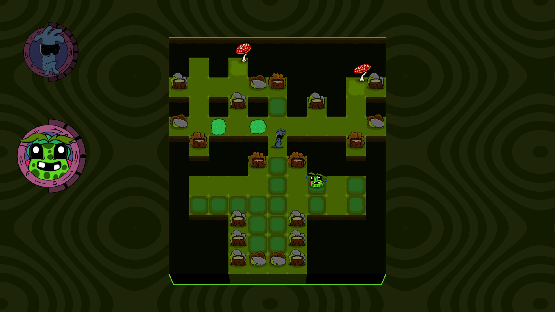 Slugtrip 充滿迷幻色彩的場景