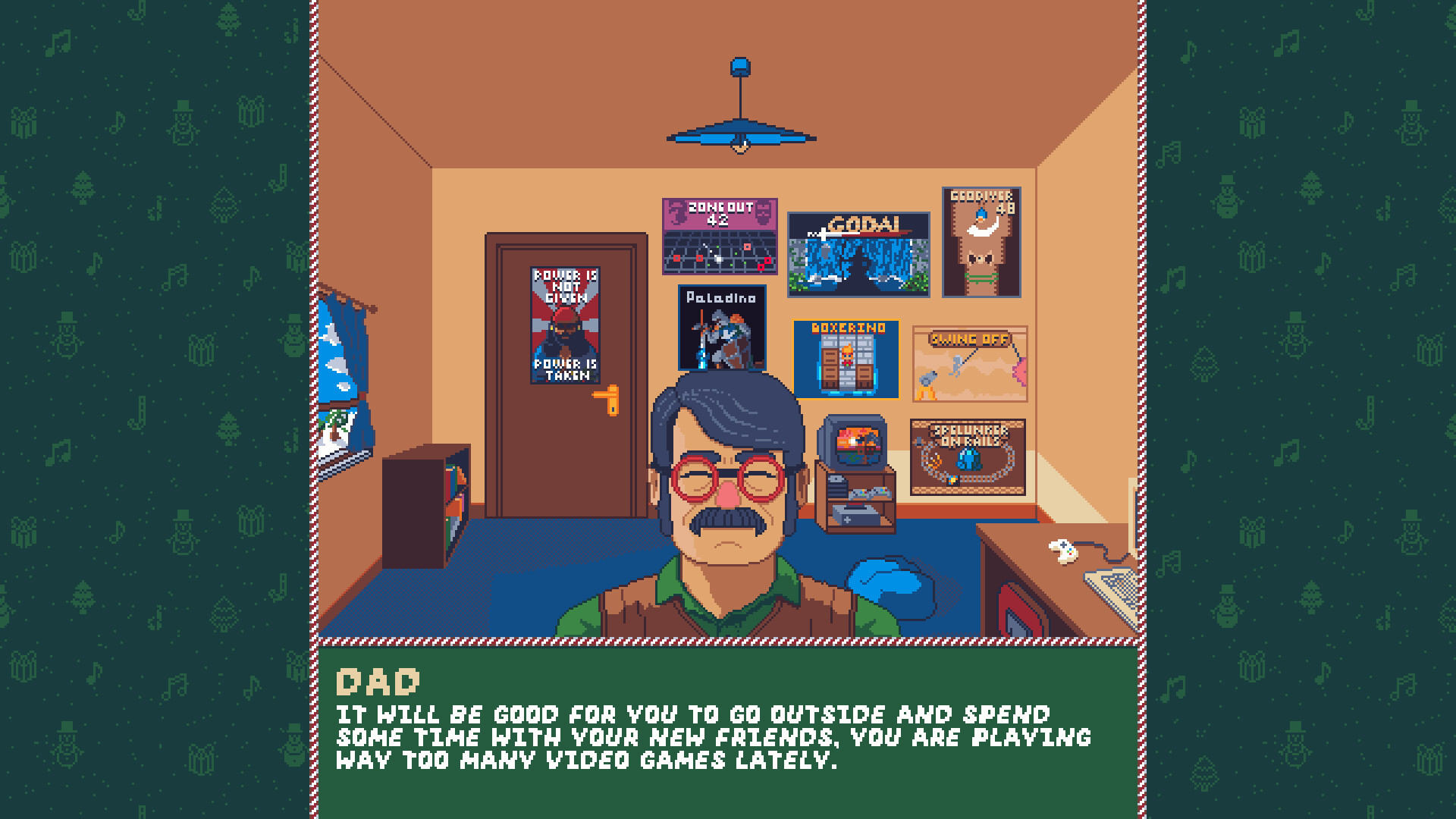 與商店老闆對話購買道具