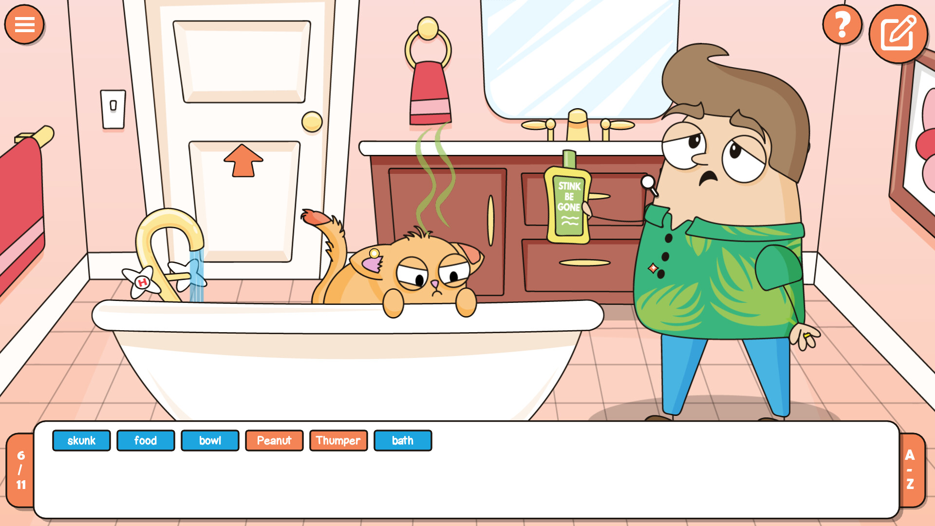 遊戲實機畫面：人物關係與線索