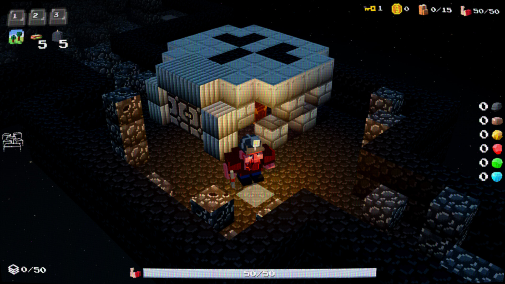 遊戲場景中的建築與環境細節