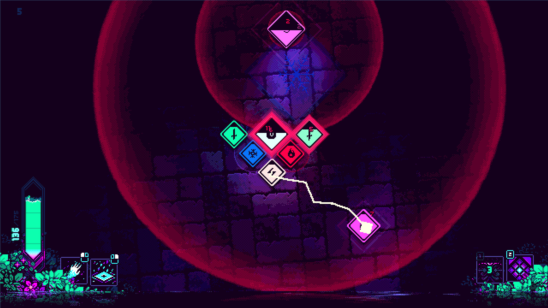 一支多元化的戰隊正在與巨大的樹形怪物戰鬥。