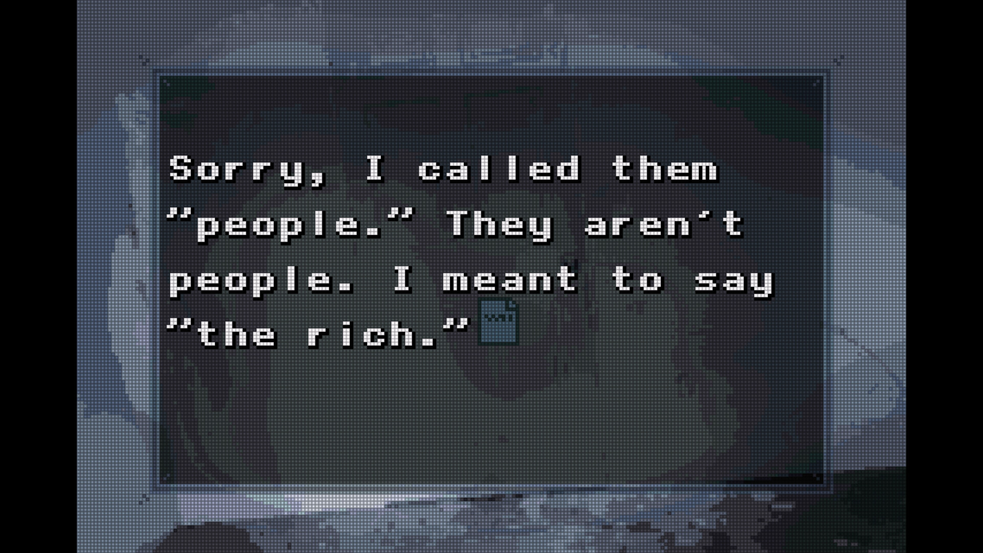 往日之雪 遊戲截圖 - 標題畫面