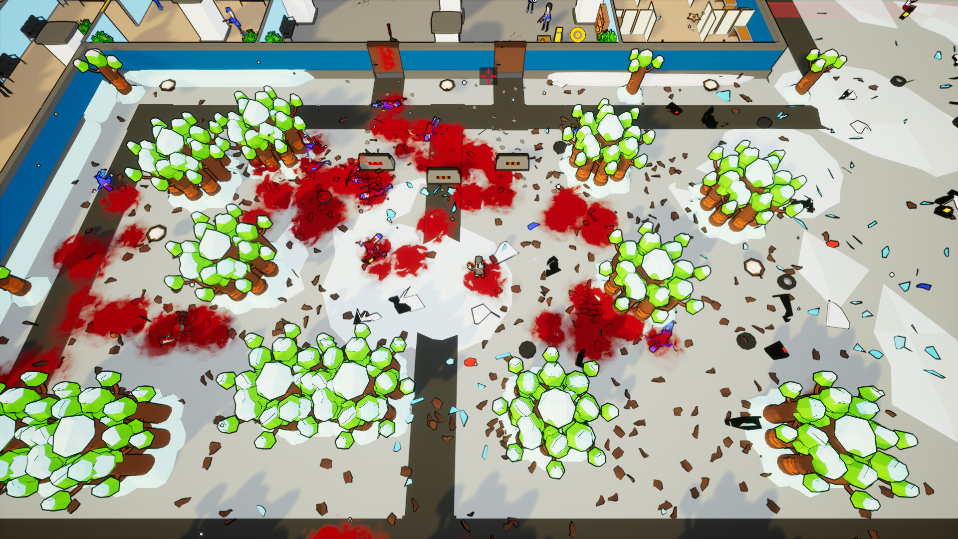 利用掩體進行戰術射擊