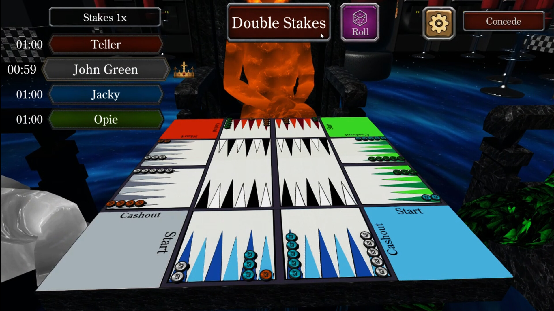 Quess 遊戲對戰截圖