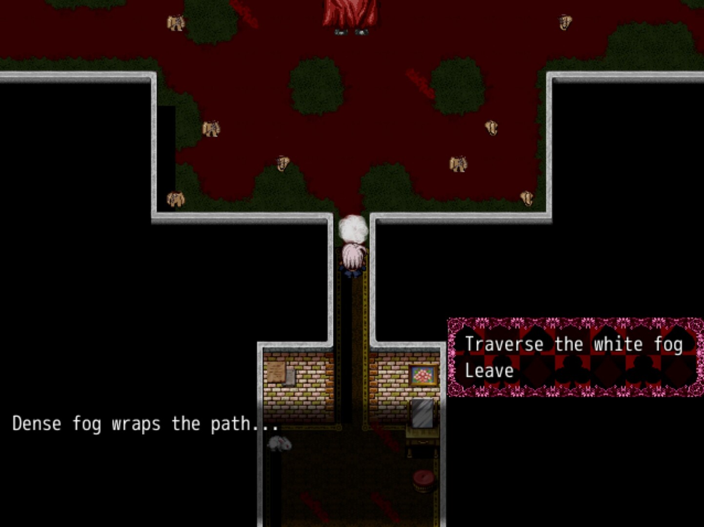 玩家在一個充滿敵意的環境中探索