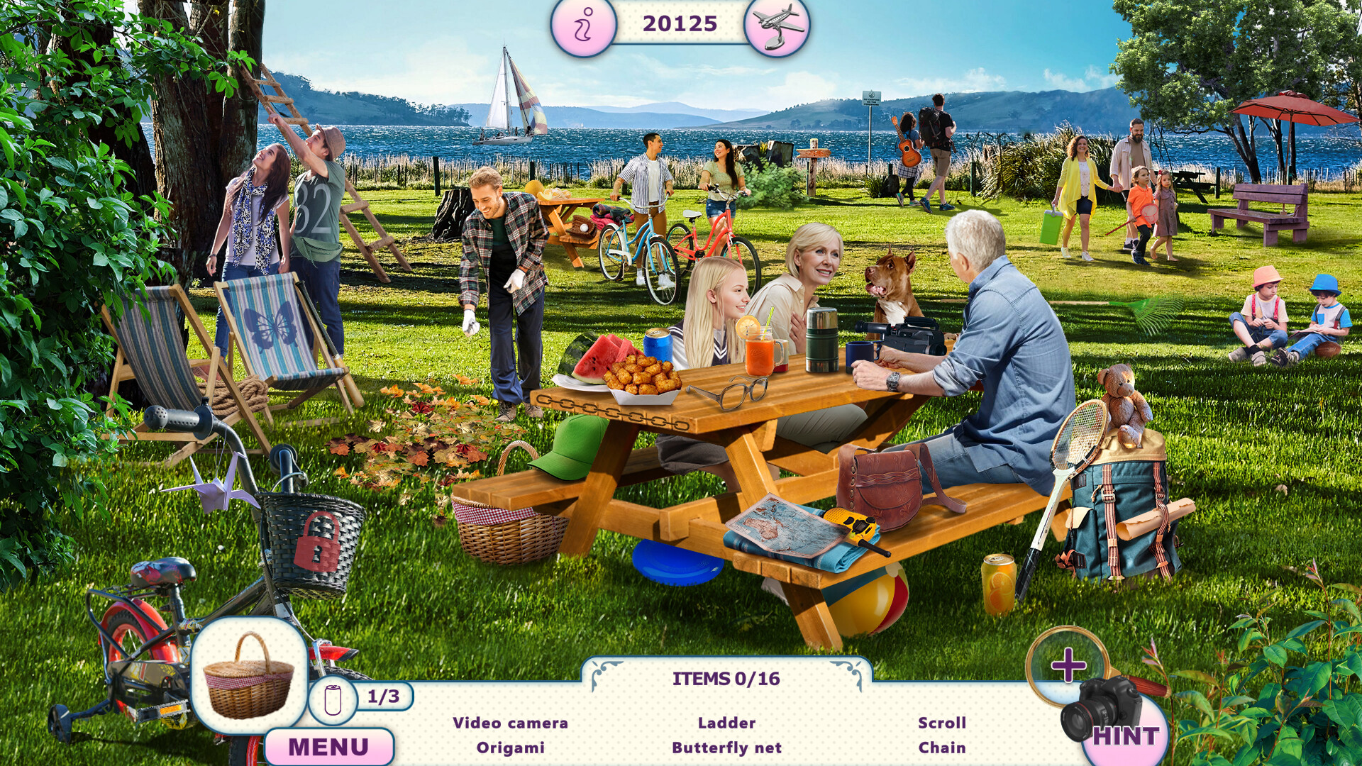 精緻的 2D 尋物場景設計