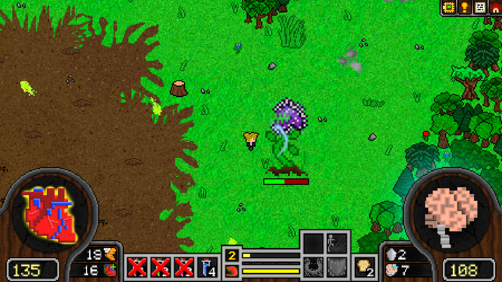 探索充滿綠意的森林與隱藏區域