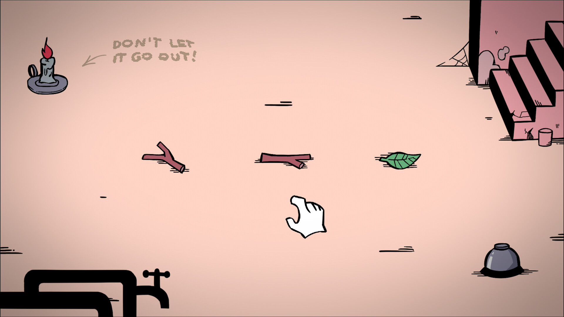 遊戲開場畫面，引領玩家進入這個奇異的世界。