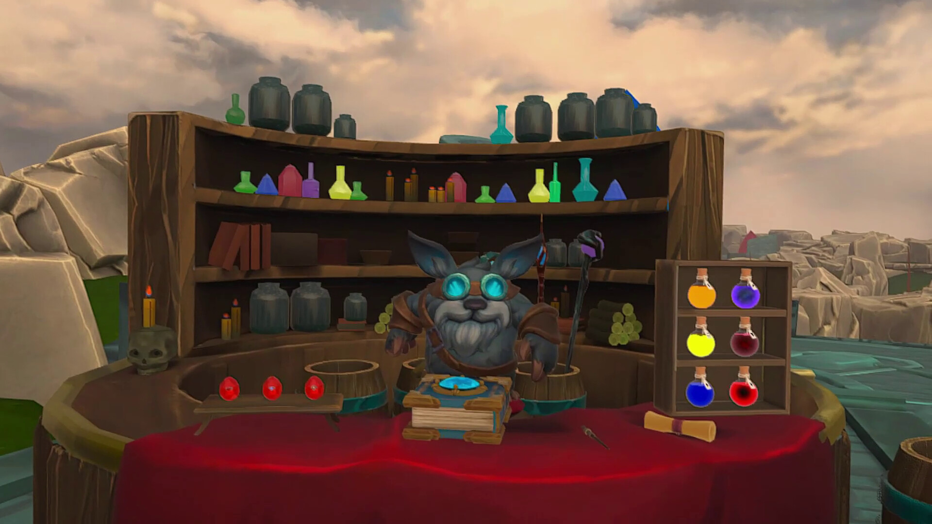 社交大廳場景,玩家可以在此互動與展示裝備