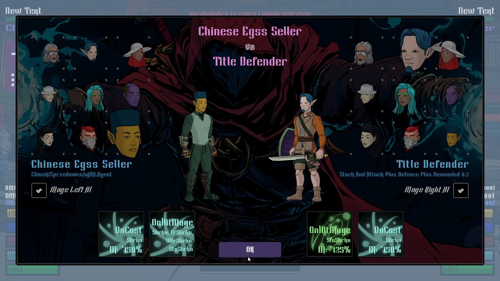 Mad Bang Bang 遊戲中的對話或劇情過場畫面