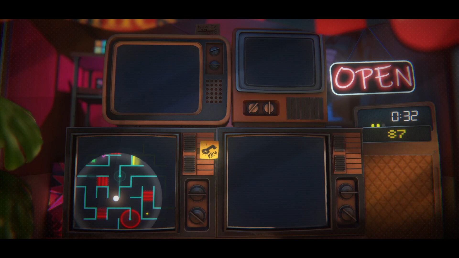 色彩豐富的遊戲場景