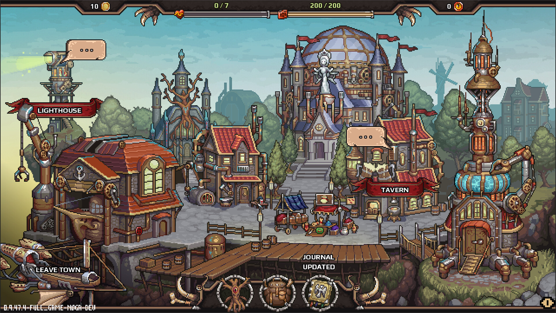 角色技能樹介面