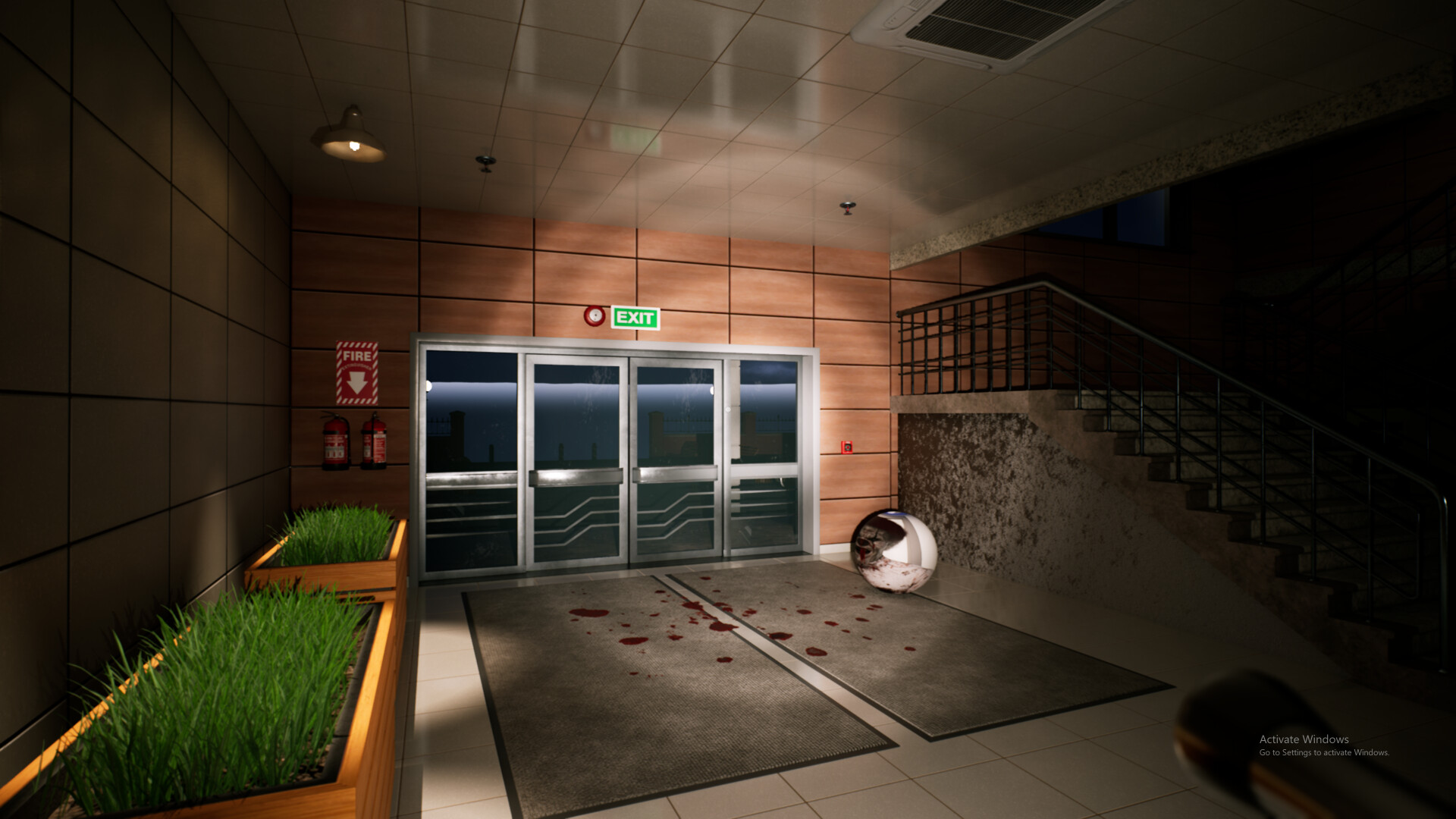 遊戲場景截圖,充滿謎團的房間