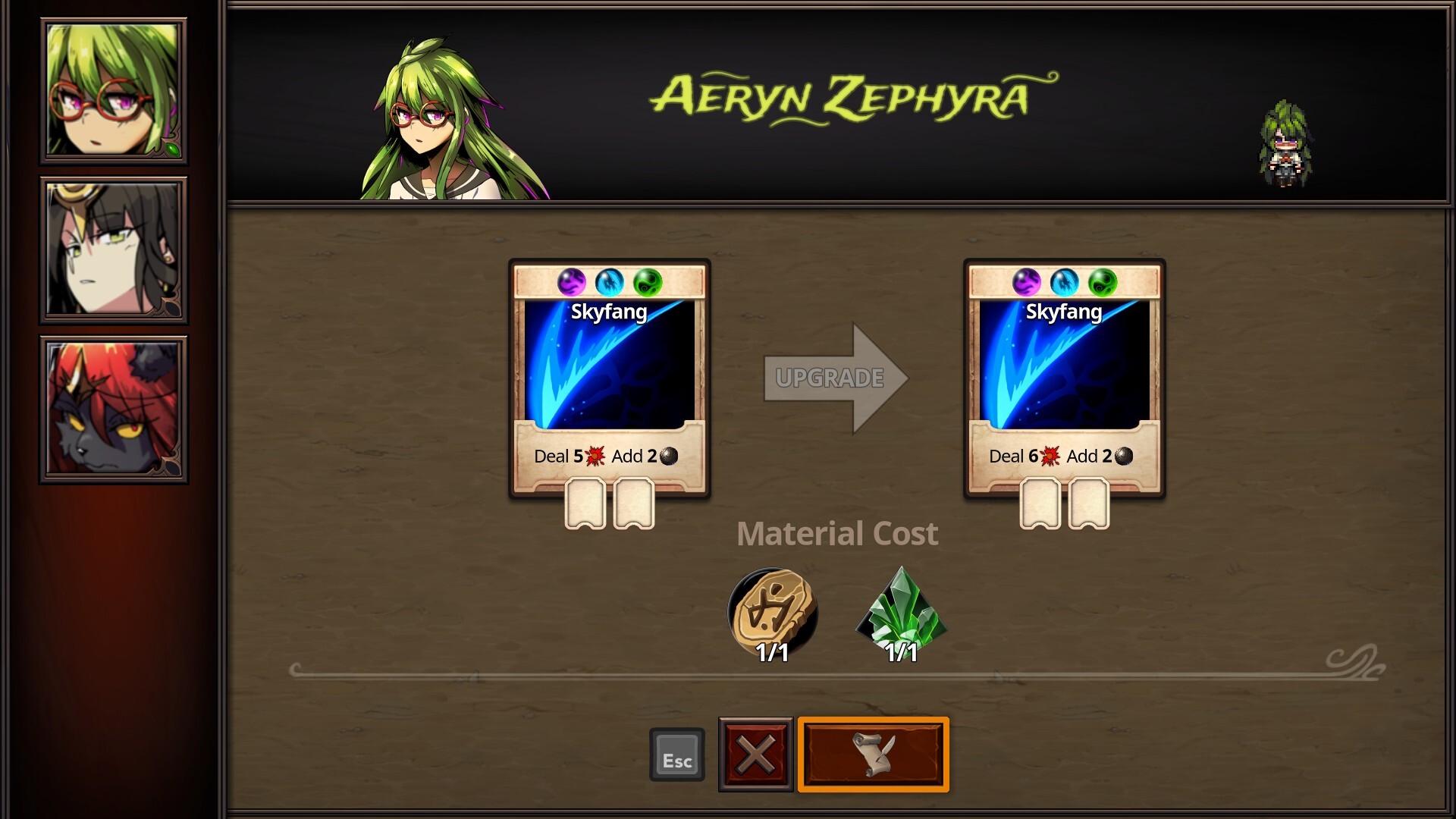 豐富的卡牌與角色展示